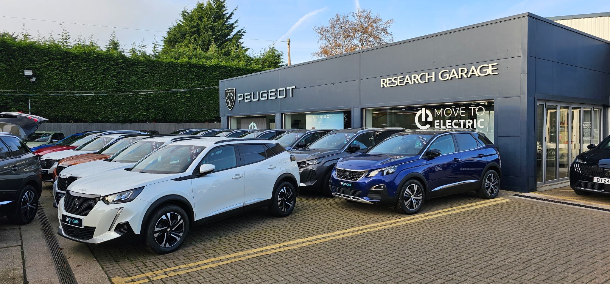 Peugeot Research Garage Hinckley Used Cars